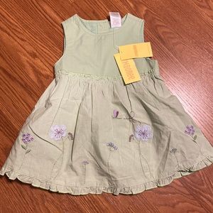 NWT Gymboree Botanical Babies Dress with bloomers 3/6 months